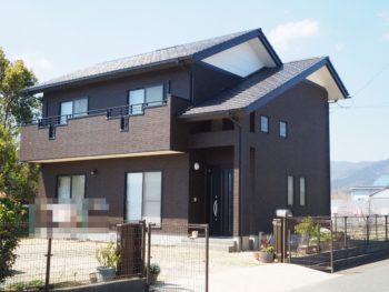 阿波市土成町　外壁屋根塗装　WBアートＳi　M様