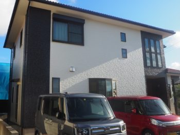 徳島市　無機塗料＆多彩色での施工事例