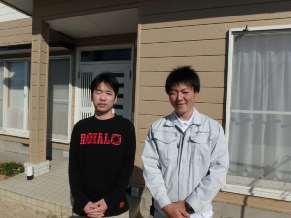 名西郡石井で外壁塗装・屋根カバー工法を施工させて頂きましたS様の声