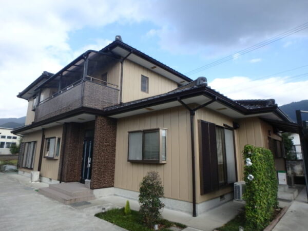 徳島県美馬市で外壁塗装を施工させて頂きましたT様の声