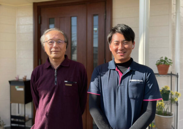 徳島県　台風被害時に迅速な対応・対処してくれた中山コーティングさん。