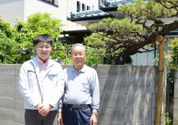 屋根塗装を施工させて頂きました徳島市S様の声