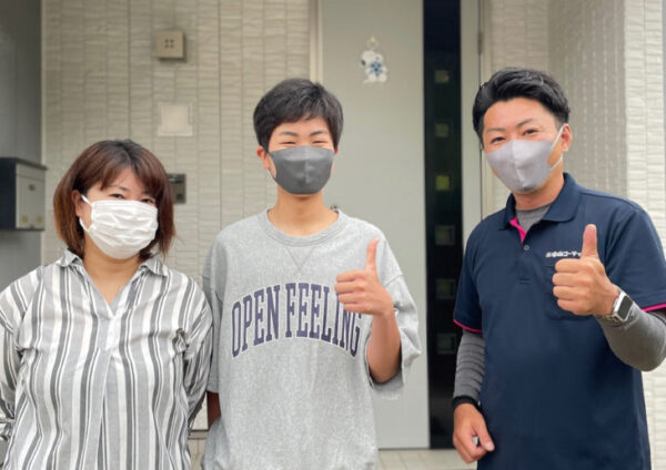 徳島県でミサワホームの塗装工事は中山コーティングさんがきちんとしてくれます。