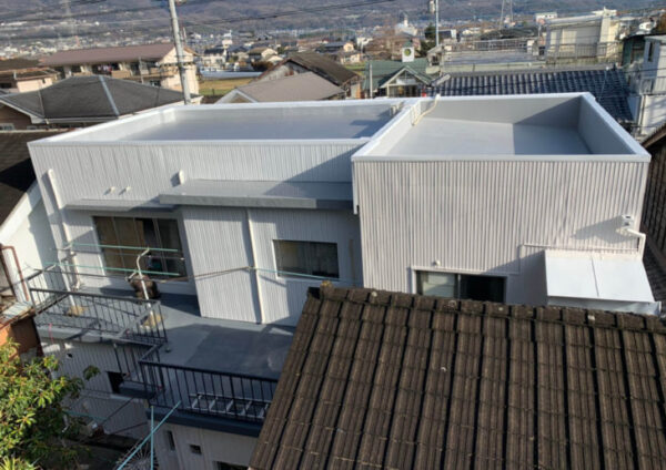 美馬市つるぎ町貞光　外壁塗装・カバー工法・防水　お声その②