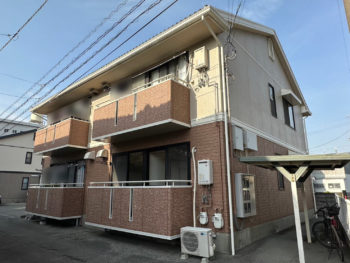 徳島市 大和ハウス アパート A/B棟の外壁屋根塗装　ダイワハウスメンテナンス　南昭和セジュール