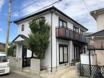 徳島県　日本ペイント認定店　新築のような外観に。T様邸　徳島市