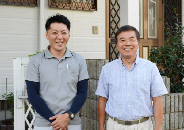 外壁塗装を施工させて頂きました徳島市　K様の声
