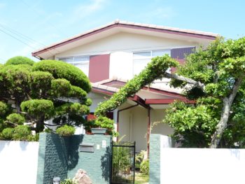 徳島県板野郡藍住町　外壁塗装　塀塗装　Ｕ様