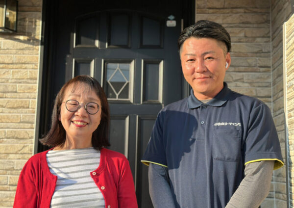 外壁カバー・屋根カバー工法「4年前から施工は中山コーティング」決めていた。徳島県阿南市