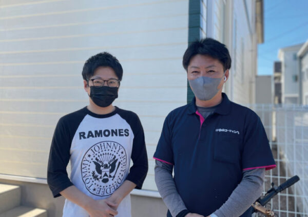 徳島市北矢三町【グリーンゲイブルズ外壁塗装】新築時にやりたかった配色