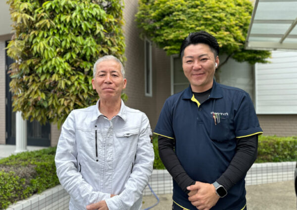 小松島市間新田町　外壁と屋根塗装　お客様の声
