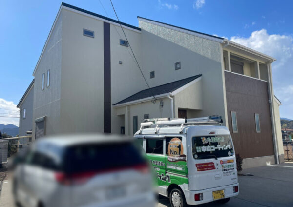 阿南市羽ノ浦町AGC最高峰塗料「ボンフロンで外壁屋根を塗装で守る」