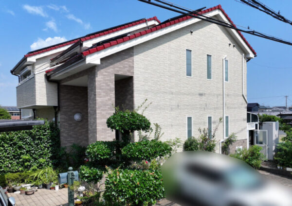 10年前に弊社で施工し今回は内装・外装両方施工させていただきました！徳島市北沖洲