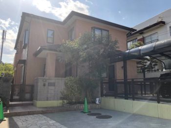 防水抜群のコーキングと外壁塗装で耐久性重視　徳島市八万町