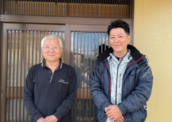 築４１年の家ですが、中山さん（スタッフのみなさん）にお願いして、きれいになりました。