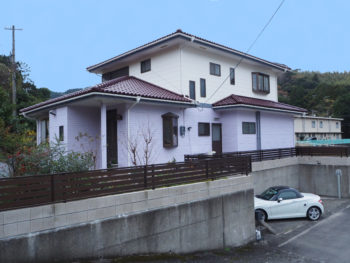 徳島県阿南市　外壁屋根塗装　外構工事