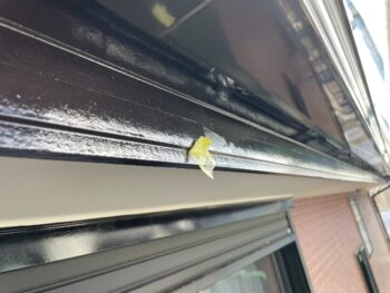 塗料の付着箇所がありました。