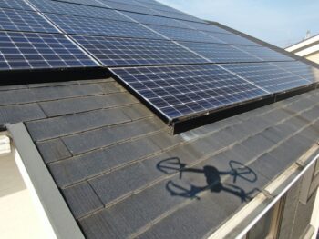 施工前屋根写真です。