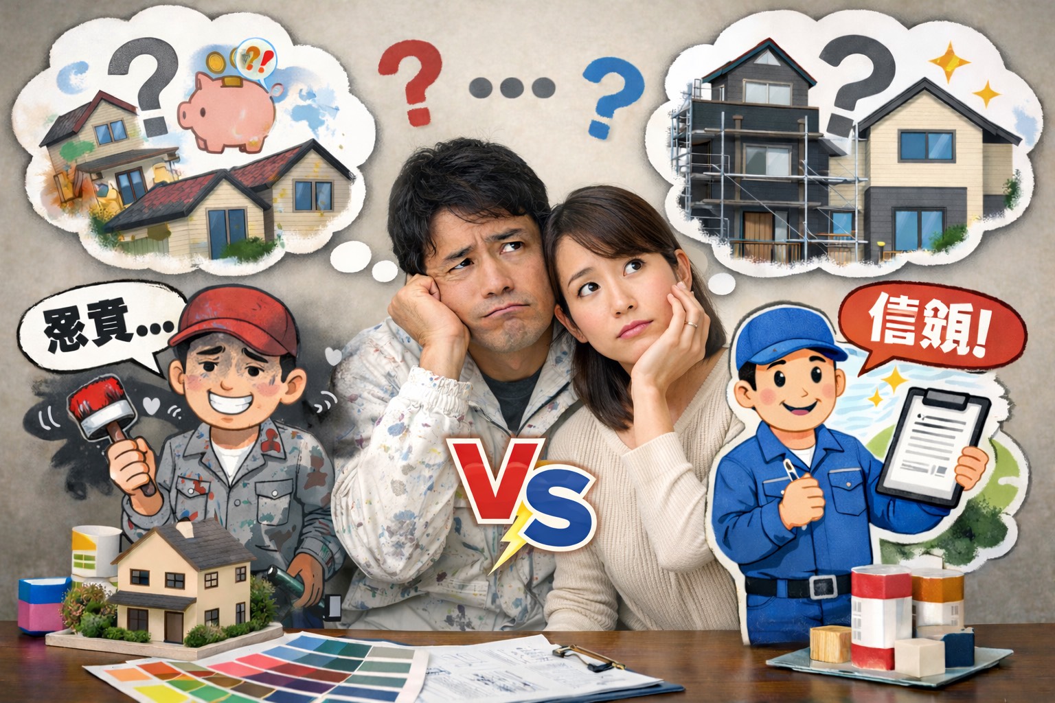 徳島県で塗装業者やリフォーム業者の選び方で悩まれたら