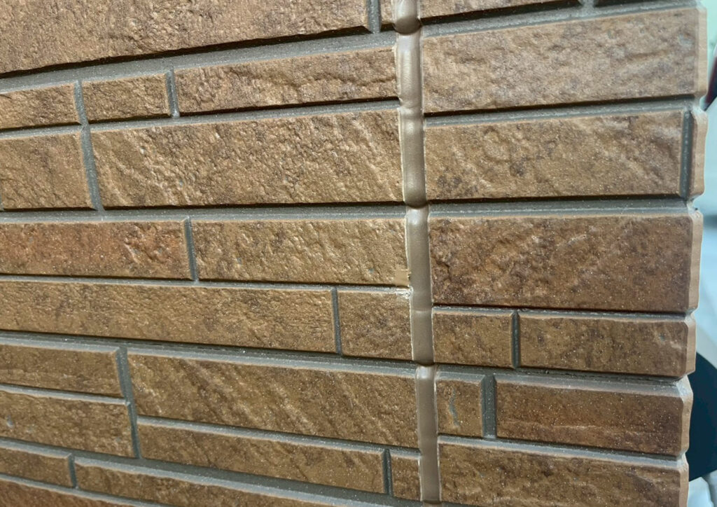 徳島市大原町　外壁の欠けた外壁を部分補修しました。小さな工事もお任せください