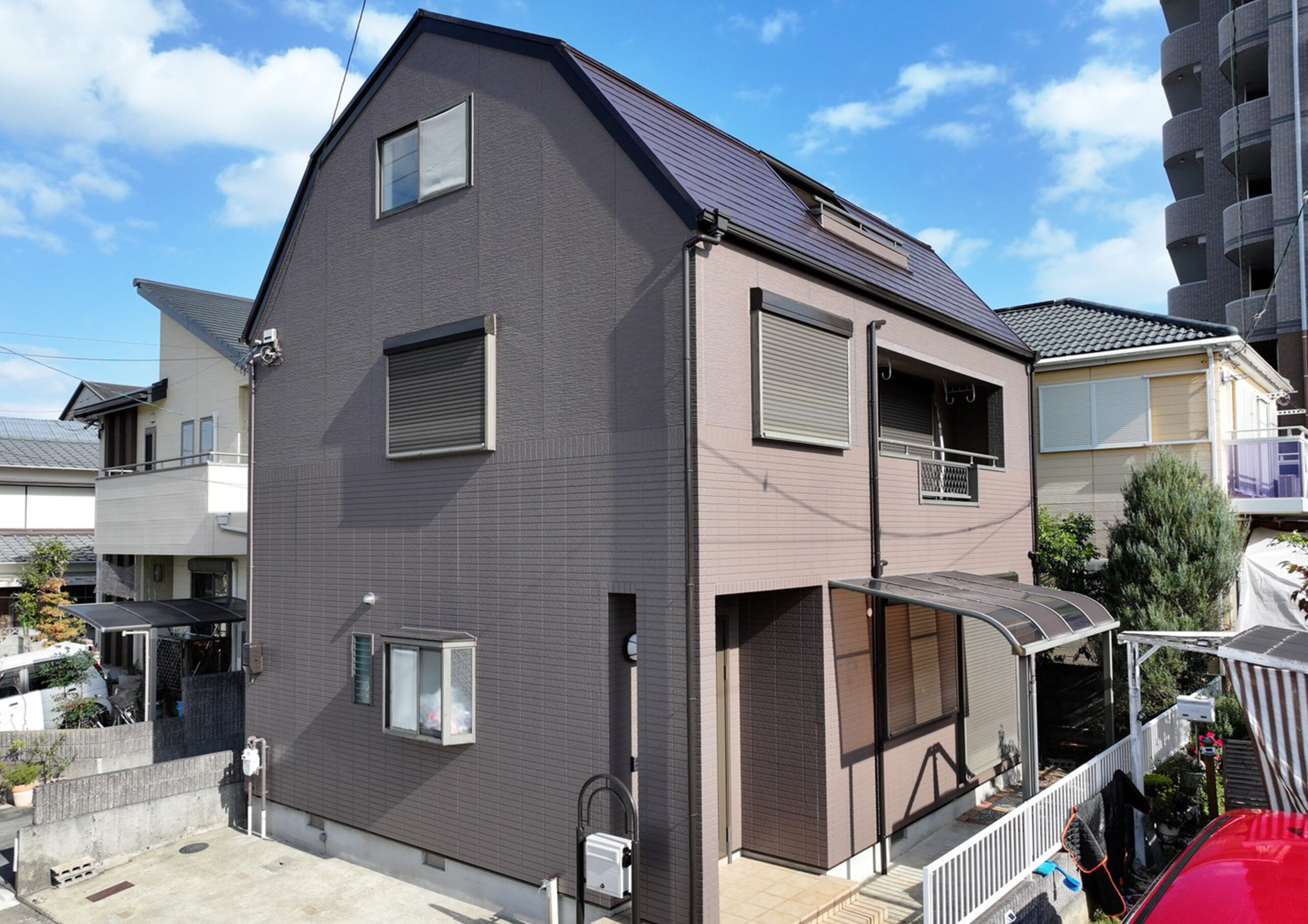 塗装職人・防水職人の技術「徳島市南昭和町M様」屋根・外壁塗装