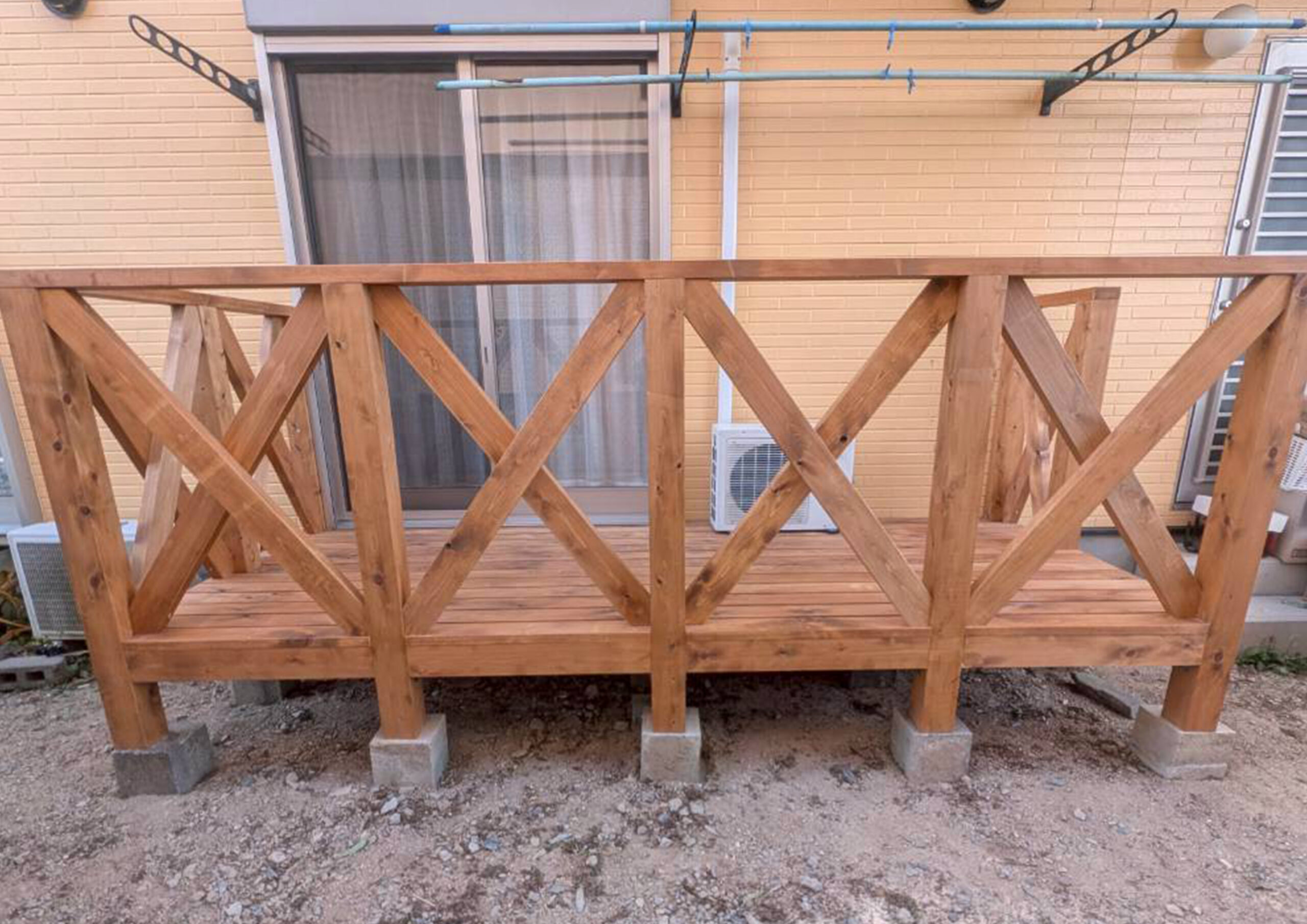 徳島市丈六町M様　外装リフォームウッドデッキ交換工事お客様の声