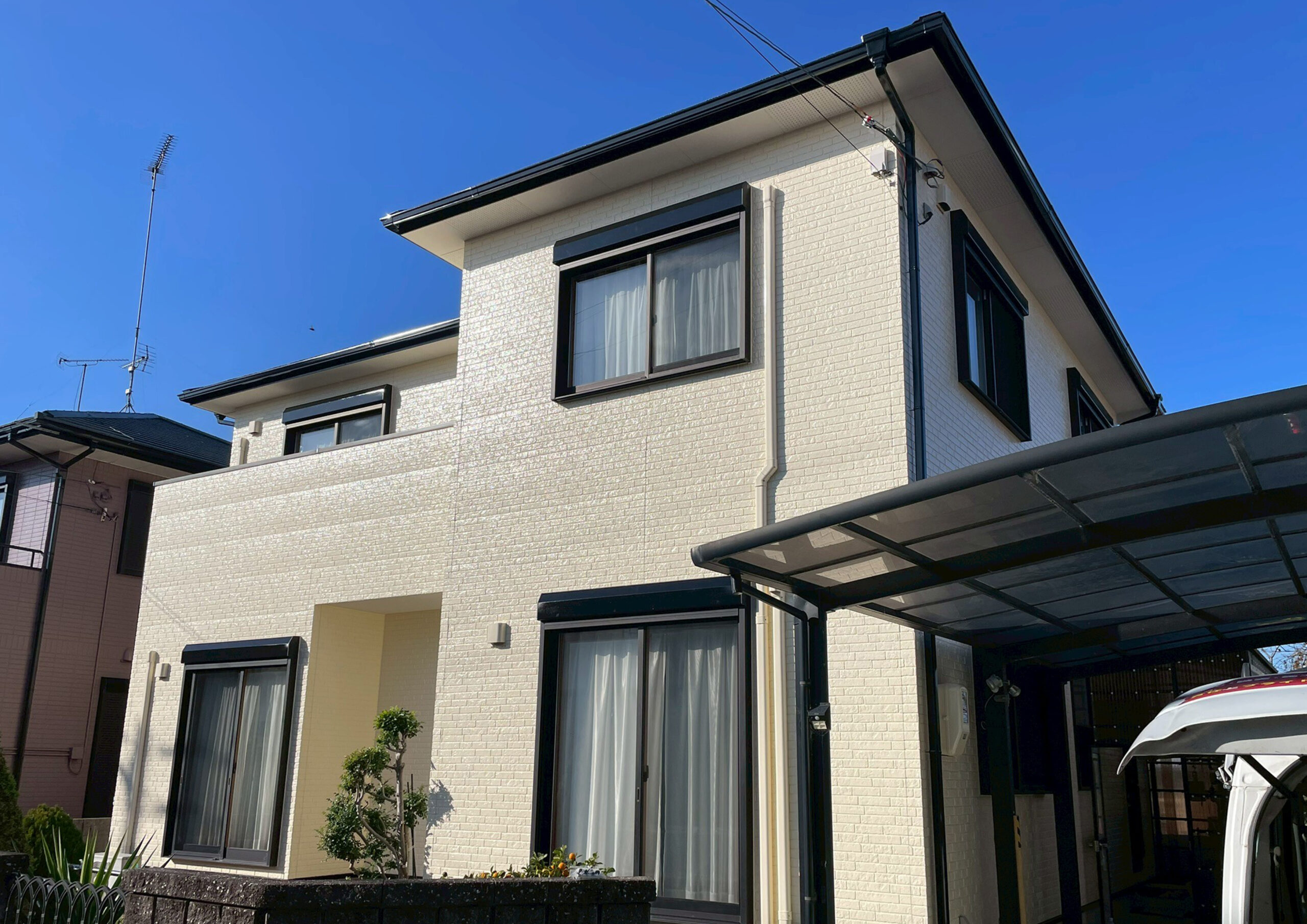 阿南市那賀川町　K様　屋根・外壁塗装