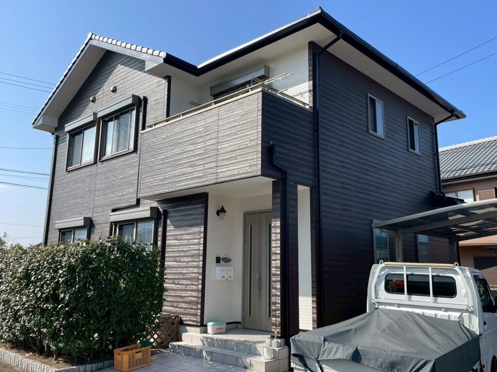 私の場合、思った以上の出来でした。「小松島市T町　I様」外壁塗装