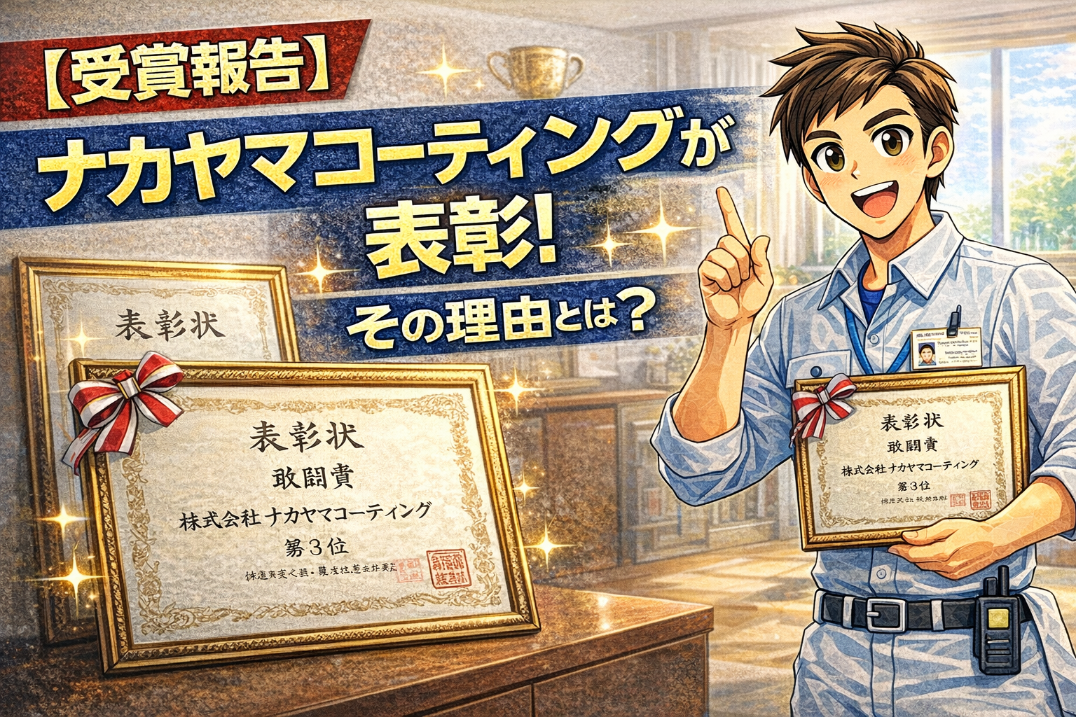 【受賞報告】お客様のおかげで受賞！塗装店が評価された本当の理由