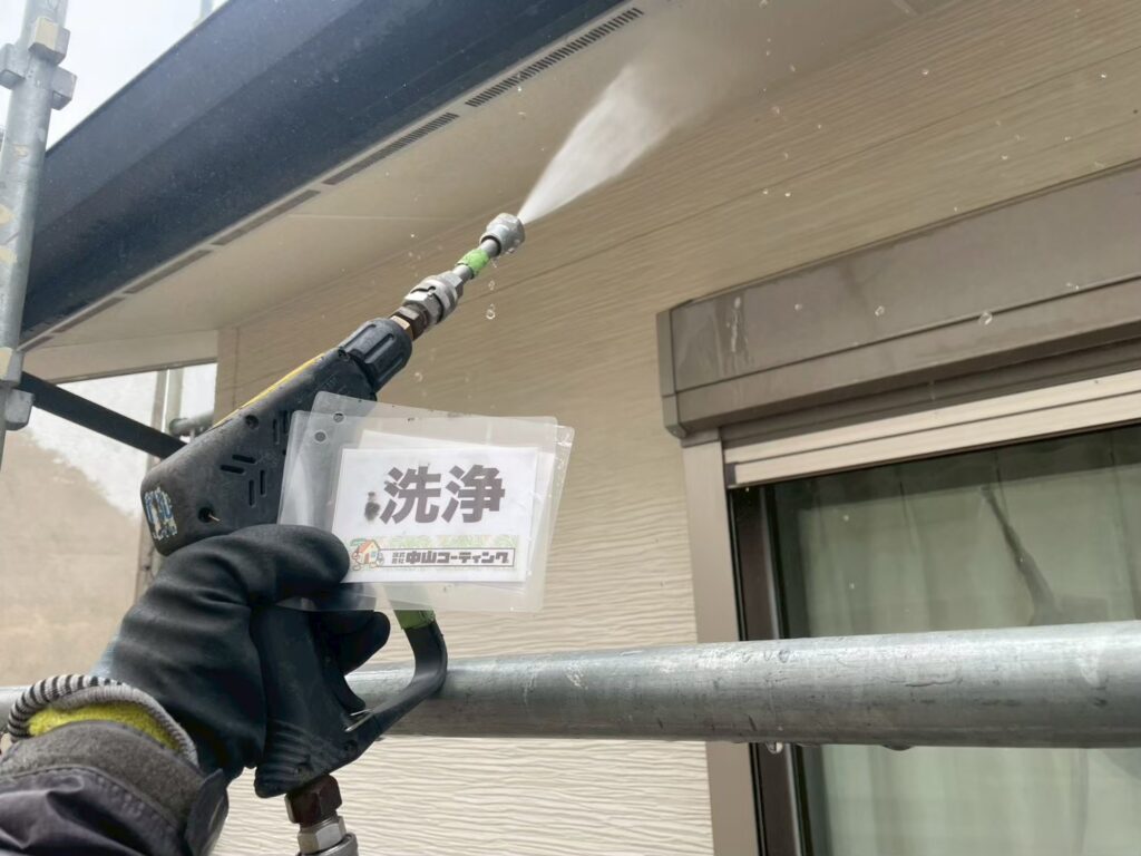 軒天井です