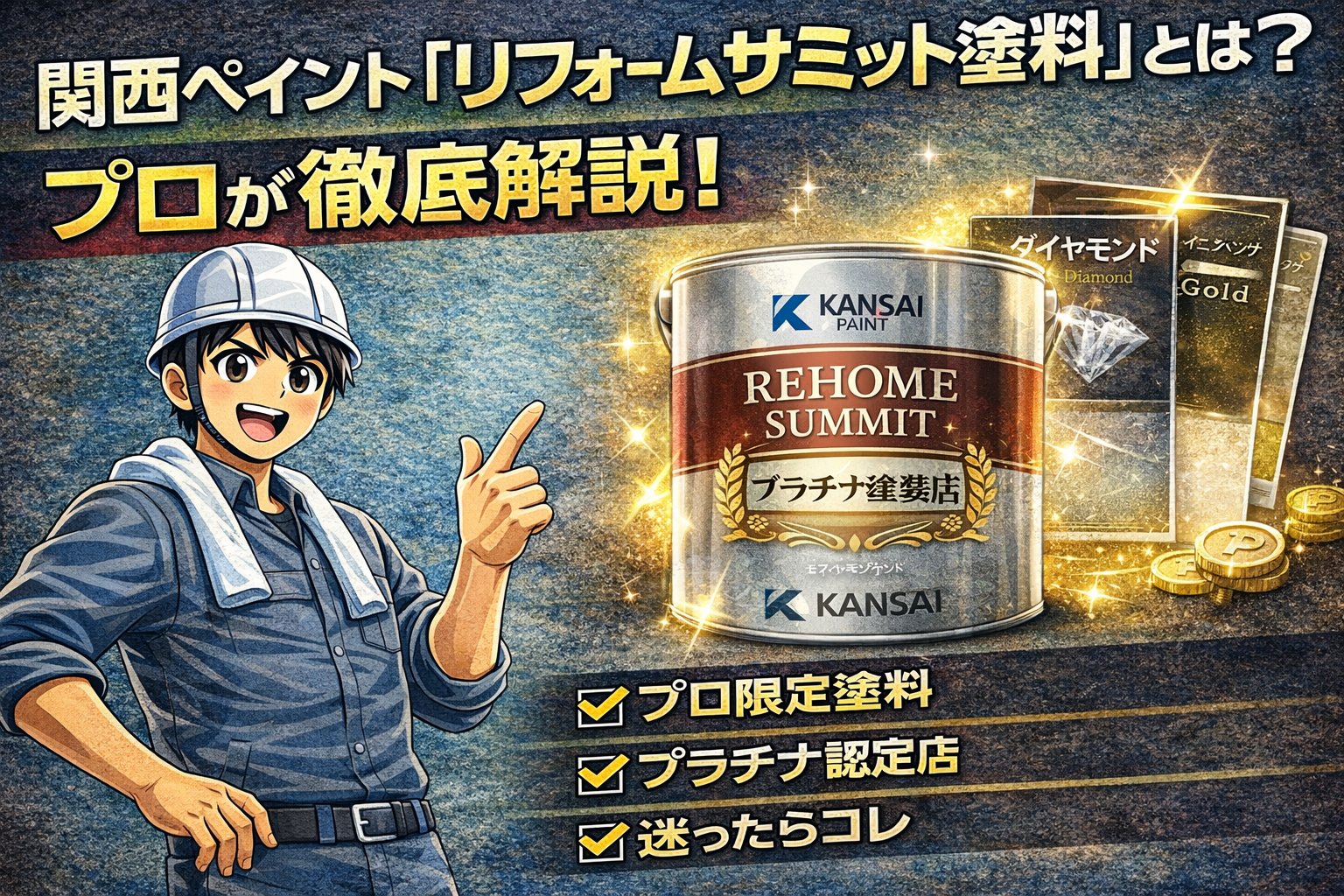 【優良塗装店限定】限られたプロしか使えない塗料！？関西ペイントリフォームサミットとは