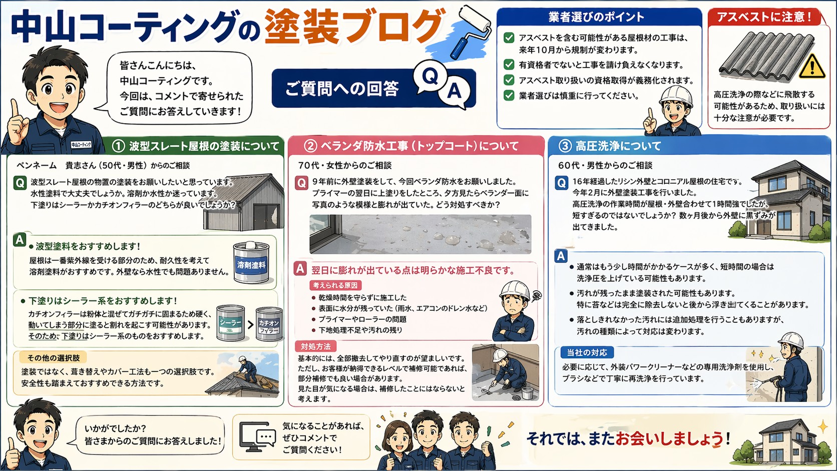 塗装トラブル事例と対策まとめ｜屋根・防水・高圧洗浄の注意点をプロが解説