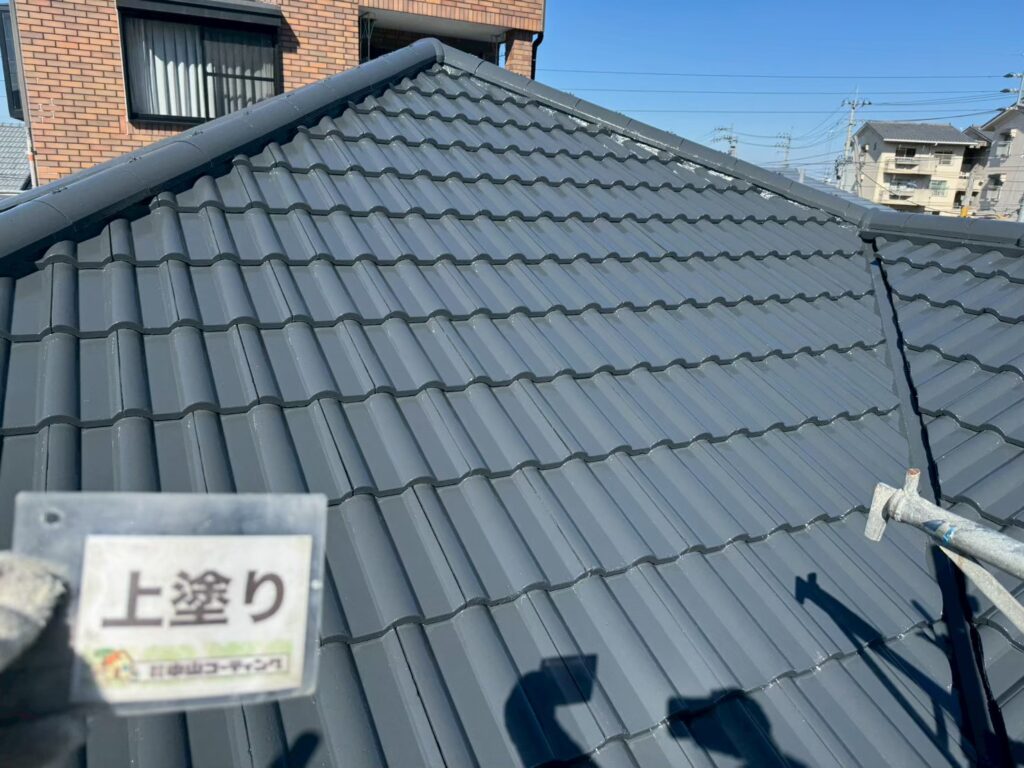 屋根に輝きが戻りました✨