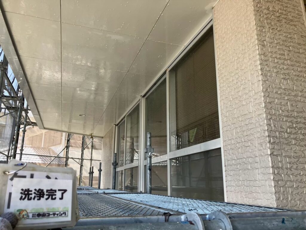 高圧洗浄完了しました