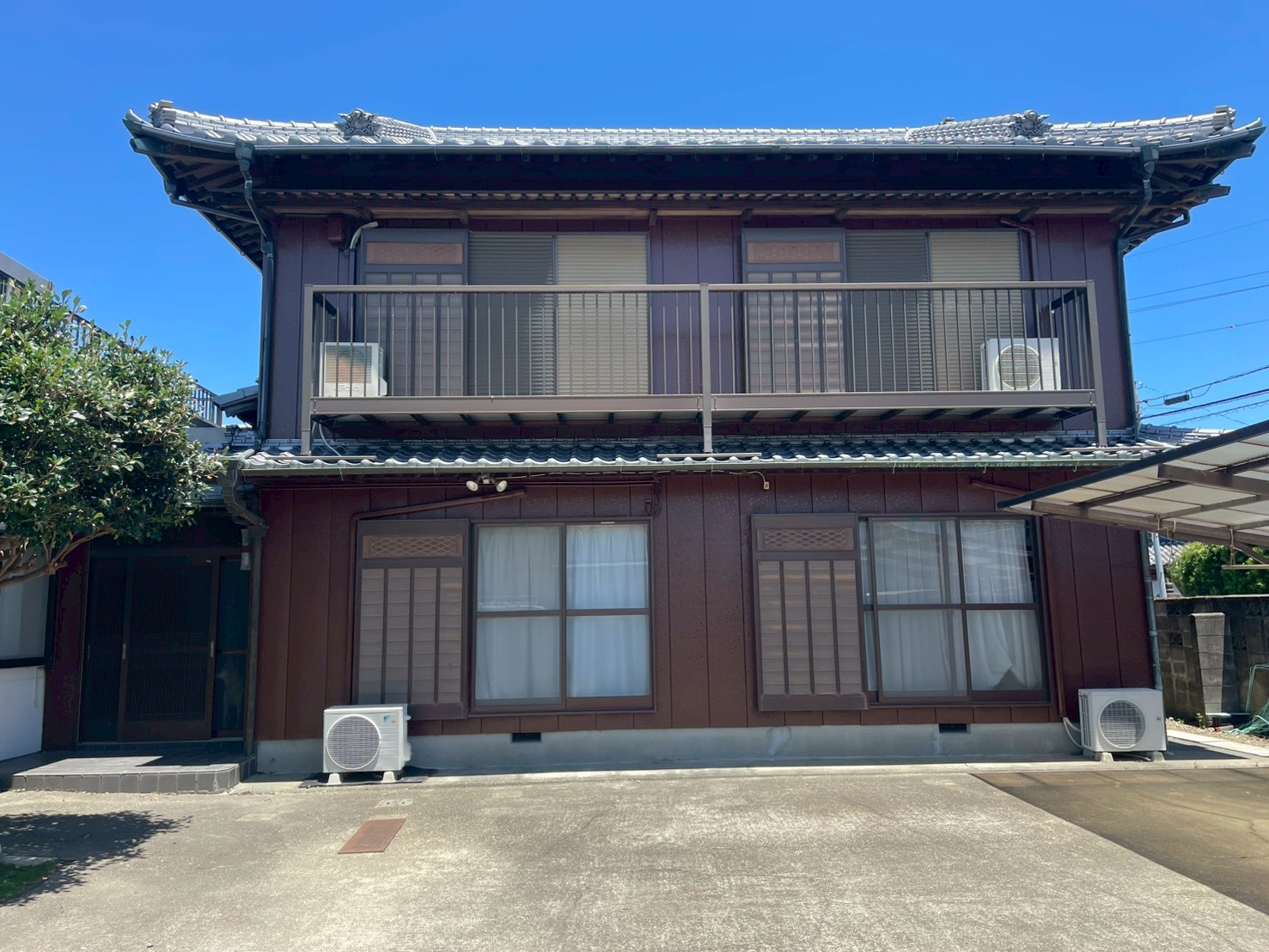 阿南市学原町｜伝統美を引き立てる外壁リフォーム