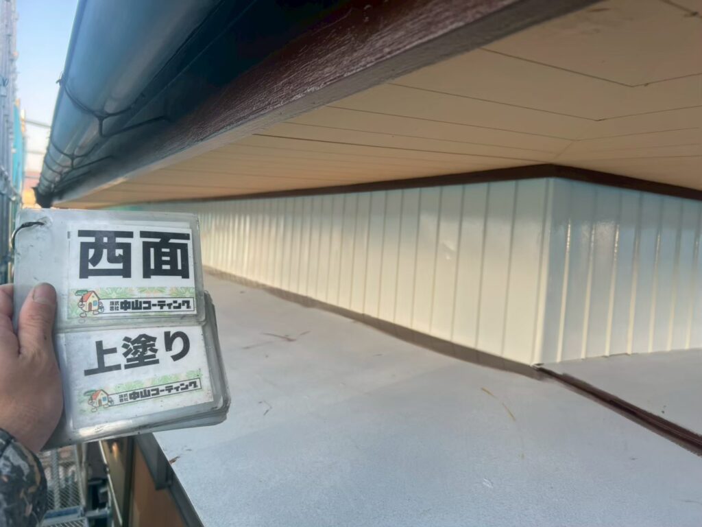 外壁塗装が完了しました