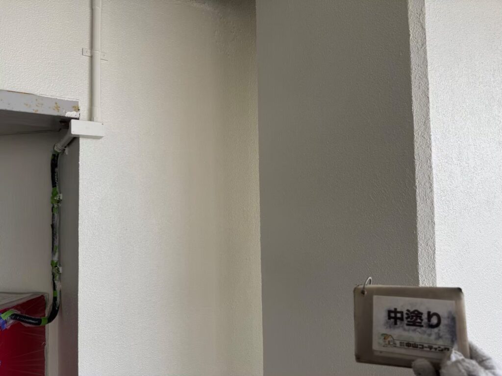 中塗りが完了しました