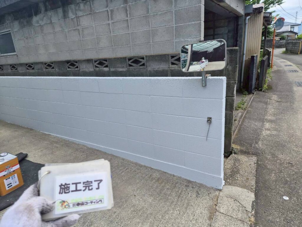 施工完了です