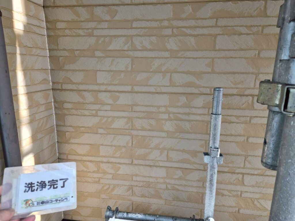 大きく広がった汚れも綺麗に落ちました